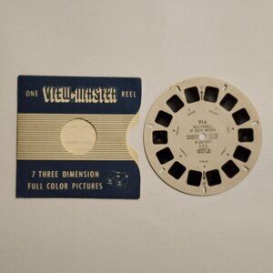 VINTAGE View Master Wild Animals of South America in Captivity REEL SLIDE 1949